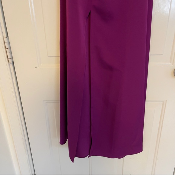 NWT Sachin & Babi Bryant Gown Dress Sparkling Wine Size 0 with Slit - Picture 7 of 16